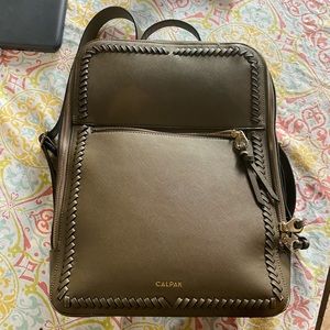 CALPAK Kaya Laptop Backpack, Olive Green